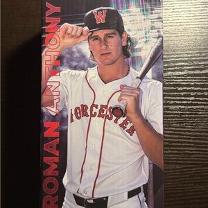 Roman Anthony Worcester Red Sox Boston Red Sox Minor League SGA Bobblehead